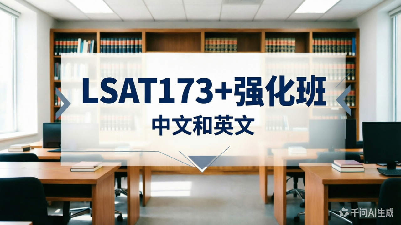 LSAT173+强化班（中文和英文）