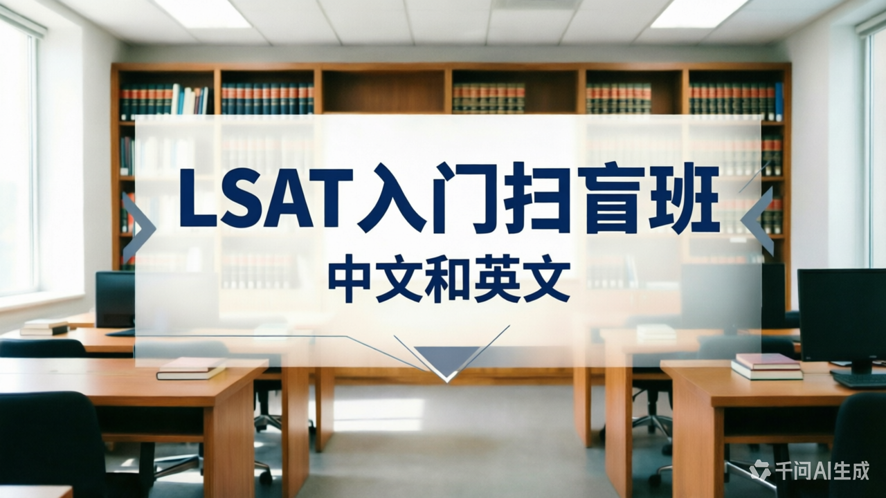 LSAT入门扫盲班（中文和英文）