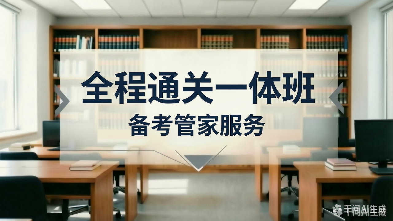 全程通关一体班（备考管家服务）
